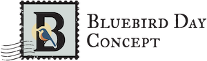 Logo Bluebird Day Concept